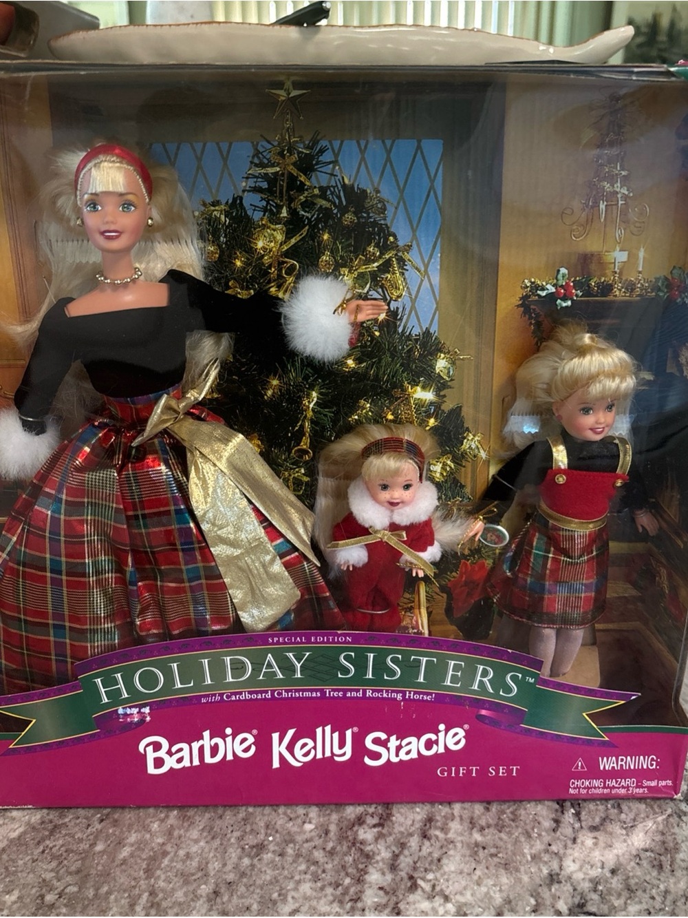 VTG 1998 Mattel Barbie Holiday Sisters Special Edition Set Kelly & Stacie - New